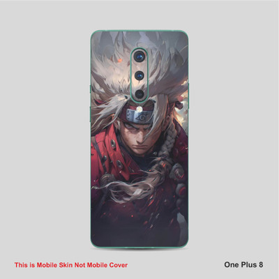 VYBE The Smart Choice One Plus 8 Naruto Mobile Skin Mobile Skin(Silver Chalice 9)