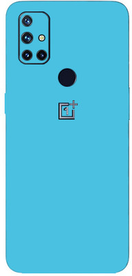 BugguSkin OnePlus Nord N10 5G Mobile Skin(Ultra Super Lightblue Matte Skin With High Matte Finish.)