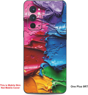 VYBE The Smart Choice One Plus 9RT Pattern Embossed Mobile Skin(Rose Madder A7)