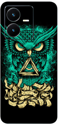 AsSkin Vivo Y22, vivo y22, vivo Mobile Skin(Ultra Super Angry Owl With High Matte Finish.)