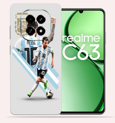 OggyBaba Realme C63 5g Mobile Skin(Messi Poster Art)