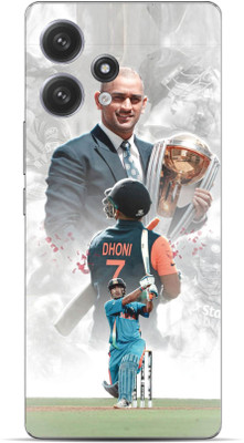 VYBE The Smart Choice Redmi 12 M.S. Dhoni Mobile Skin Mobile Skin(Cadet Gray 20)