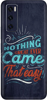 SKINADDA Vivo V20 SE Premium Vinyl Mobile Skin(Multicolor)