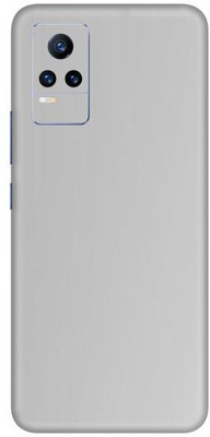 Vcare GadGets Vivo Y21e 5 G Mobile Skin(Metallic Silver Shining)
