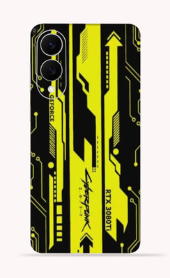 OggyBaba Samsung S25 edge 5g Mobile Skin(Cyberpunk Yellow Black)