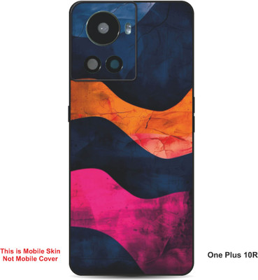 VYBE The Smart Choice One Plus 10R Abstract Embossed Mobile Skin(Geyser A9)