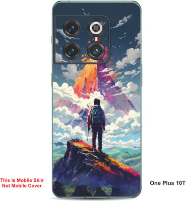VYBE The Smart Choice One Plus 10T Art Embossed Mobile Skin(River Bed A10)