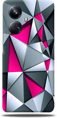 Mclaxa REALME 10 PO PLUS, Glass Polygon For realme 10 pro plus 5g, Realme 10 Pro Plus Mobile Skin(Glass Polygon skin (Only Back Panel Coverage))