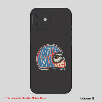 VYBE The Smart Choice iPhone 11 Sport Mobile Skin(English Walnut 10)