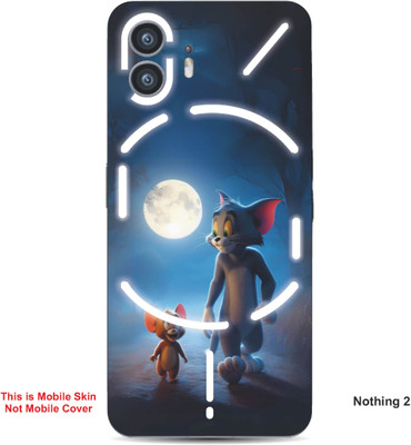 VYBE The Smart Choice Nothing 2 Tom & Jerry Embossed Mobile Skin(Dark Slate Grey A2)