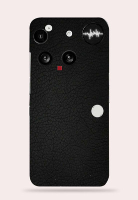 OggyBaba Nothing Phone 3 5g Mobile Skin(Black Leather)