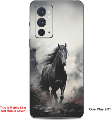 VYBE The Smart Choice One Plus 9RT Horse Embossed Mobile Skin(Star Dust 28)