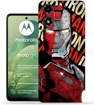 OggyBaba Moto G04 Mobile Skin(Ironman)