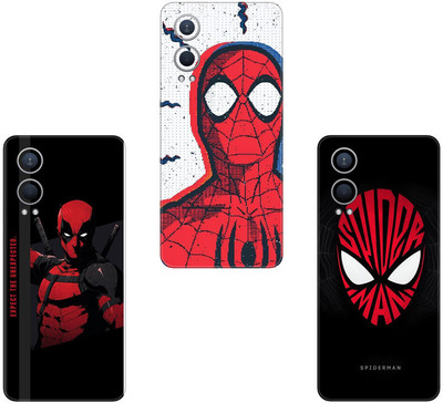 wrap craft REDMI NOTE 9S COMBO(PACK OF 3)Camera&Back Protector Premium Vinyl Mobile Skin(Multicolor)