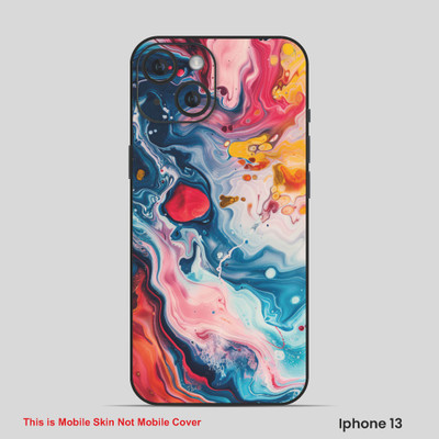 VYBE The Smart Choice iPhone 13 ART Mobile Skin(Multi color SKI E31)