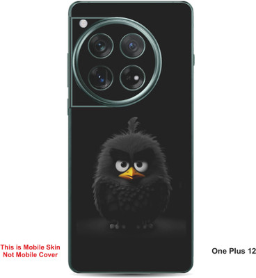VYBE The Smart Choice One Plus 12 Angry Bird Embossed Mobile Skin(Iridium 28)