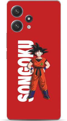 VYBE The Smart Choice Redmi 12 Goku Mobile Skin Mobile Skin(Burnt Umber 20)