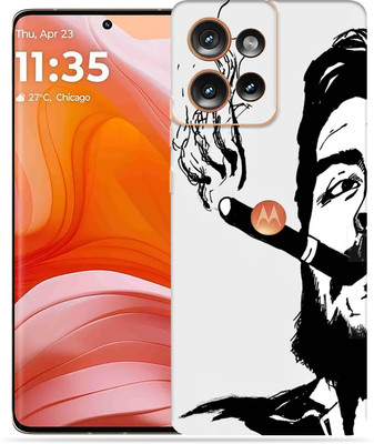 OggyBaba Moto Edge 50 Mobile Skin(Smoker Art)