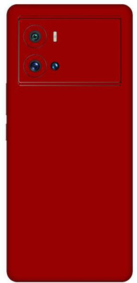 Vcare GadGets Red Matte vivo i QOO 9 Pro 5G Mobile Skin(Red Matte)