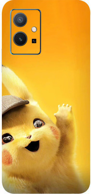 BUGGU Vivo Y75 5G, vivo y75 5g Mobile Skin(Ultra SuperBaby Pikachu Skin With High Mattte Finish.)