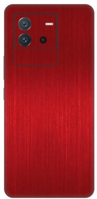 Vcare GadGets iQOO Neo 6 5G Mobile Skin(Dark Red Brushed)