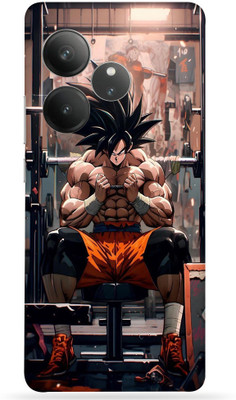 Gizmo Wraps Realme GT 6 5g Mobile Skin(Gym with Goku)