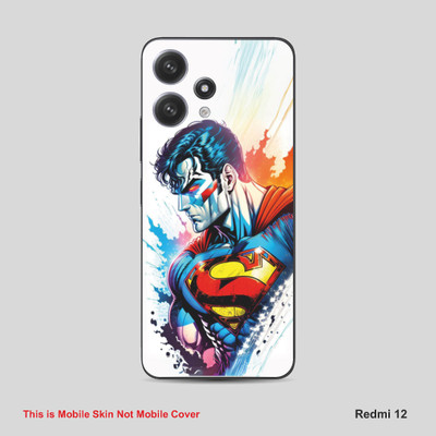 VYBE The Smart Choice Redmi 12 Super Hero Mobile Skin(Multy colorB/24)