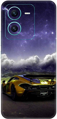 aadia ® VIVO V25 5G PRINTED VINYL WRAP DECAL LAMINATION STICKER (MATTE) Mobile Skin(Multicolor)