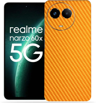 OggyBaba Realme Narzo 60X 5g Mobile Skin(Golden CF)