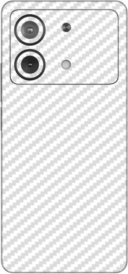 ARAYLE Poco X6 Neo (5G) Mobile Skin(Transparent 3D Carbon Fiber Edge To Ege)