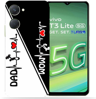 OggyBaba OggyBaba Vivo T3 Lite 5g Mobile Skin(Mom&Dad)