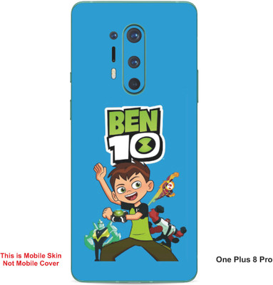 VYBE The Smart Choice One Plus 8 Pro Ben 10 Embossed Mobile Skin(Curious Blue 18)