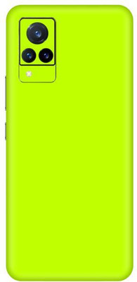 Vcare GadGets Olive Green Electro vivo V21 5G Mobile Skin(Olive Green Electro)