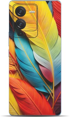 VYBE Vivo V25 Pro Pattern Mobile Skin Mobile Skin(Olivine 34)