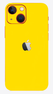 AsSkin IPhone 13 mini, iPhone 13 mini Mobile Skin(Ultra Super Yellow Matte Wrap Sticker With High Gloss Finish).)