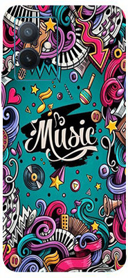 AsSkin Vivo T1 5g, vivo t1 5g, vivo Mobile Skin(Ultra Super Music Graffiti With High Matte Finish .Skin..)