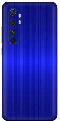 Vcare GadGets Mi Note 10 Lite Mobile Skin(Dark Blue Brushed)