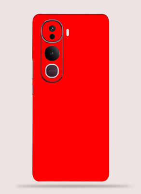 Gizmo Wraps Vivo Y400 pro 5g Mobile Skin(Red Leather)
