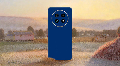 TJ CREATION Realme 13 pro plus 5G Mobile Skin(Ulltra Super Dark Blue Matte Skin With High Matte Finish., Mobile Skin (Back+Side+Camera))