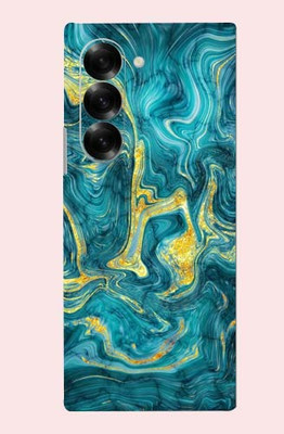 OggyBaba Samsung Galaxy Z Fold7 Mobile Skin(Golden Lava)