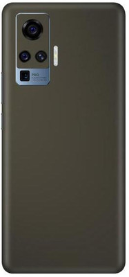 Vcare GadGets Vivo X50 Pro Mobile Skin(Metallic Slate Dark Shining)