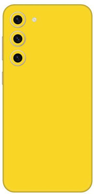 Vcare GadGets Samsung Galaxy S23 Plus 5G Mobile Skin(Yellow)
