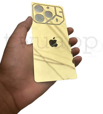 TWUAOP TECNO POVA 6 PRO 5G MOBILE SKIN BACK PANNEL ACRYLIC SHEET Mobile Skin(Silver)