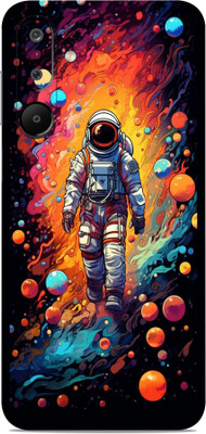 WeCre8 Skin's samsung galaxy M16 5G Premium Vinyl Mobile Skin (Multicolor) Mobile Skin(astronaut walking with planets)