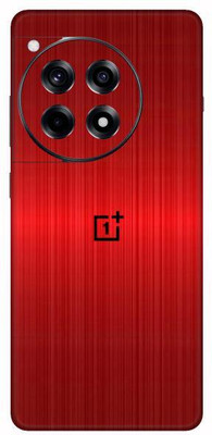 Vcare GadGets Red Titanium OnePlus 12 R 5G With Logo Mobile Skin(Red Titanium)