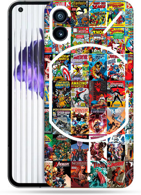 SkinoMania Nothing-Phone(1) Mobile Skin(Multicolor Marvel Comics)