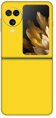 Vcare GadGets Find N3 Flip 5G Mobile Skin(Yellow)