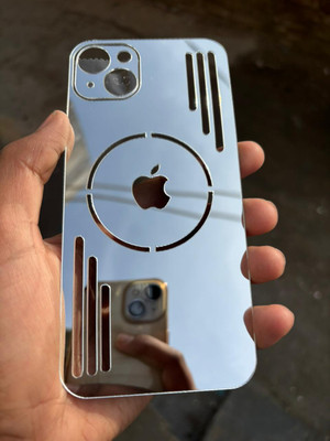 TWUAOP APPLE IPHONE 13 MINI BACK PANNEL ACRYLIC SHEET MERO APPLE Mobile Skin(Silver)