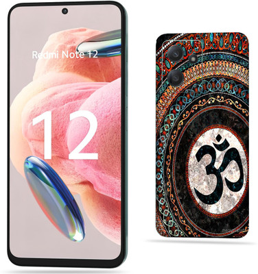 Skinex Xiaomi Redmi Note 12 4G, Om Mandala Mobile Skin(Multicolor Mobile Skin With camera protector (Back + Camera + Side))