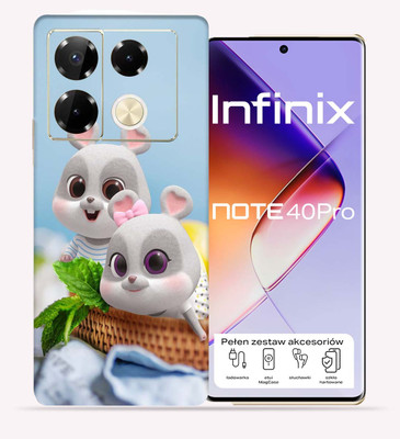 OggyBaba Infinix Note 40 pro 5g Mobile Skin(Cute Rabbit)